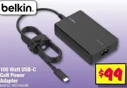 JB Hi-Fi 100 Watt USB-C GaN Power Adapter offer