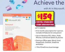 JB Hi-Fi Microsoft 365 personal offer