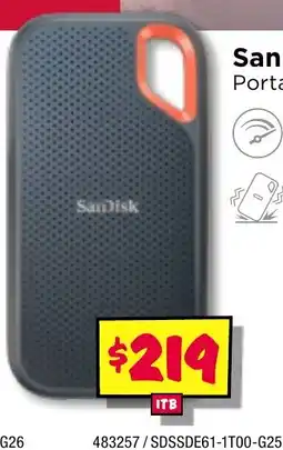 JB Hi-Fi Portable SSD offer