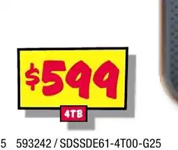 JB Hi-Fi Portable SSD offer