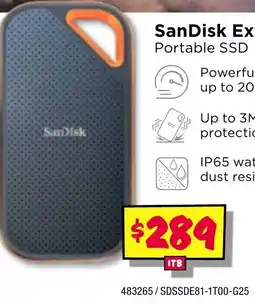 JB Hi-Fi Portable SSD offer
