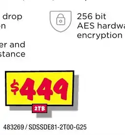 JB Hi-Fi Portable SSD offer