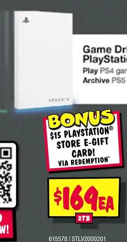 JB Hi-Fi Game Drive for PlayStation offer