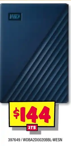 JB Hi-Fi My Passport For Mac Portable Storage offer