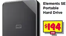JB Hi-Fi Elements SE Portable Hard Drive offer