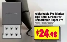 JB Hi-Fi Remarkable pro marker tips refill 6 pack for remarkable paper pro offer