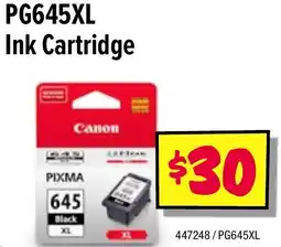 JB Hi-Fi PG645XL Ink Cartridge offer