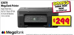 JB Hi-Fi G3670 MegaTank Printer offer