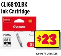 JB Hi-Fi CLI681XLBK Ink Cartridge offer