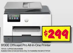 JB Hi-Fi 9130E Officejet Pro All-In-One Printer offer