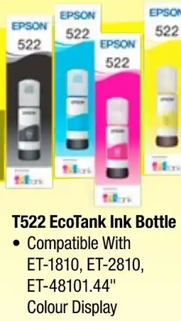 JB Hi-Fi T522 EcoTank Ink Bottle offer