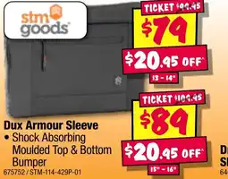 JB Hi-Fi Dux Armour Sleeve 13-14" offer