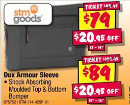 JB Hi-Fi Dux Armour Sleeve 15-16" offer