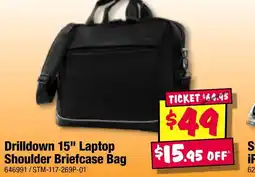 JB Hi-Fi Drilldown 15" laptop shoulder briefcase bag offer
