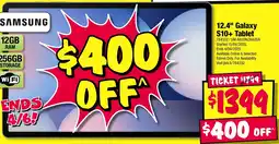 JB Hi-Fi 12.4" Galaxy S10+ Tablet offer
