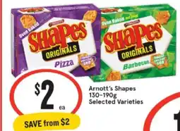 IGA Xpress Arnott's Shapes offer