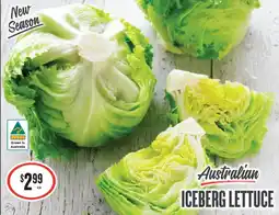 Australian iceberg lettuce