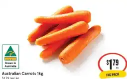 IGA Xpress Australian Carrots offer