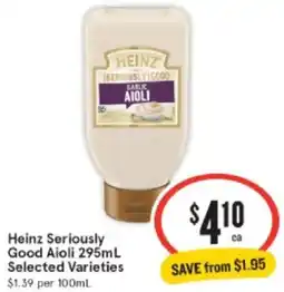 Heinz Seriously Good Aioli