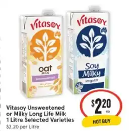 IGA Xpress Vitasoy unsweetened offer