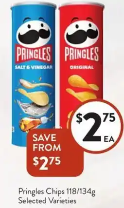 Foodworks Pringles chips offer