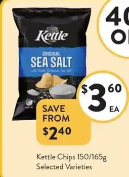 Foodworks Kettle Chips offer