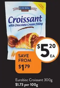Foodworks Croissant with Chocolate Cream filling offer