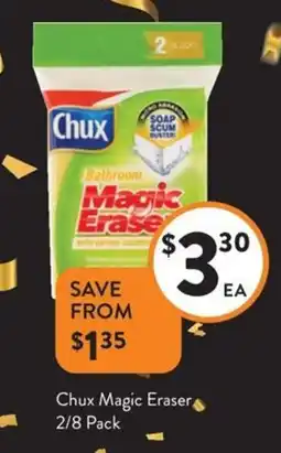 Foodworks Chux Magic Eraser offer