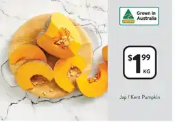 Foodworks Jap / Kent Pumpkin offer