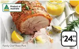 Foodworks Family Chef Roast Pork offer
