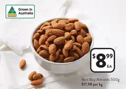Foodworks Best Buy Almonds offer