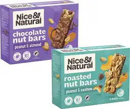 Coles Nice & Natural Nut Bars 180g-192g offer