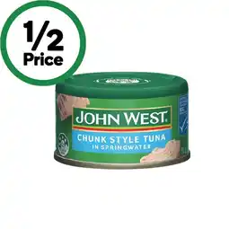 Woolworths John West Tuna Tempters 95g offer