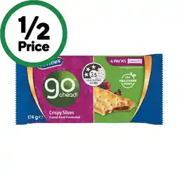 Woolworths McVitie’s Go Ahead Crispy Slices 174g offer