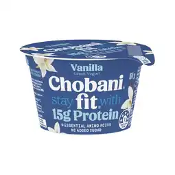 Woolworths Chobani Fit High Protein Yogurt Pot 160g – From the Fridge offer