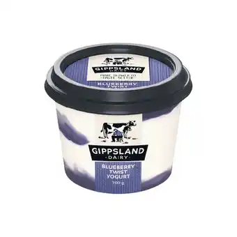 Woolworths Gippsland Dairy Twist Yogurt 700g – From the Fridge offer