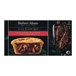 Woolworths Herbert Adams Gourmet Pies 400-420g Pk 2 β From the Freezer offer