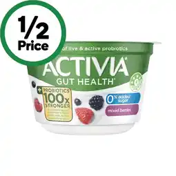 Woolworths Danone Activia Probiotic Yoghurt 160g – From the Fridge offer
