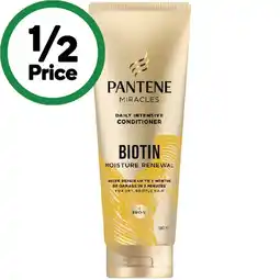 Woolworths Pantene 3 Minute Miracle Conditioner 180ml offer