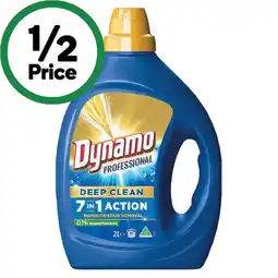 Woolworths Dynamo Professional Laundry Liquid 2 Litre offer