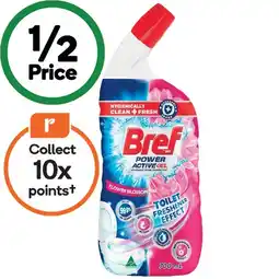 Woolworths Bref Active Toilet Gel 600-700ml offer