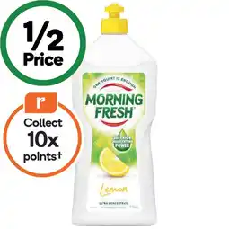 Woolworths Morning Fresh Dishwashing Liquid 900ml offer