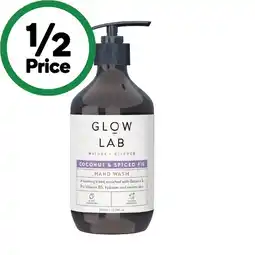 Woolworths Glow Lab Hand Wash 300ml offer