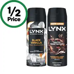 Woolworths LYNX Premium Body Spray 150ml offer
