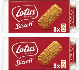 Coles Lotus Biscoff Biscuits 8 Pack 124g offer