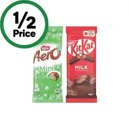 Woolworths Nestle Blocks 118-180g offer