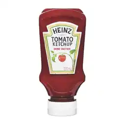 Woolworths Heinz Ketchup Tomato Sauce 220ml offer