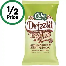 Woolworths Cobs Drizzl’d Popcorn 110-118g offer
