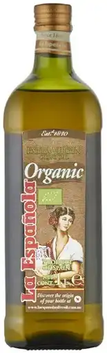 Coles La Española Organic Olive Oil 1 Litre offer