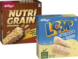 Coles Kellogg's LCMs or Nutri Grain Bars 5 Pack 100g-110g offer